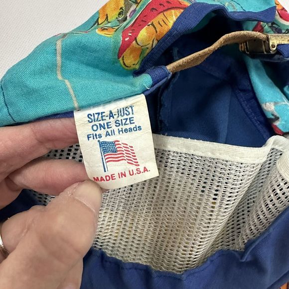 Vintage Corona Extra Hat Tropical Strapback Cap Beer 80s 90s Islander Tu… - Picture 6 of 8